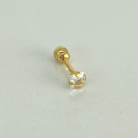 Piercing / Oro Amarillo 18k (Joya) / 0,3gr / 3.5mm / (Oreja)