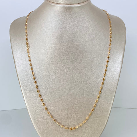 Cadena GC Lisas Oro amarillo 5,70 Gr / 3,3 mm / 60 Cm *