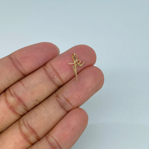 Dije Fe Oro amarillo 0,4 Gr / 1,8 Cm