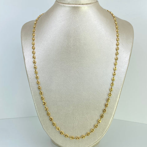 Cadena GC Diamantada Oro amarillo 18k 12,80 Gr / 2,2 mm / 60 Cm *