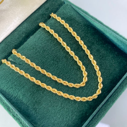 Cadena Italy Lazo Oro amarillo 18k +1 / 5,0 Gr / 2,2 mm / 50 Cm *