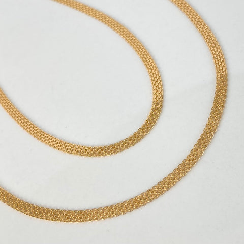 Cadena ● China Oro amarillo 18k 6,14 Gr / 2,8 mm / 60 Cm