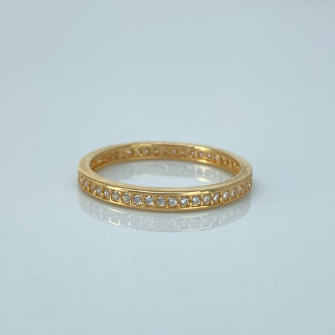 Anillo Churumbela Oro amarillo / Talla 6 1/4 / 1,75 Gr †
