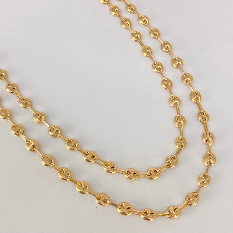Cadena GC Oro amarillo 18k 4,56 Gr / 3,3 mm / 45 Cm