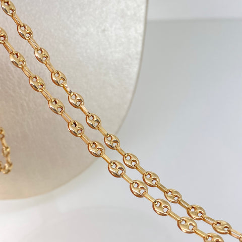 Cadena GC Oro amarillo 18k 7,92 Gr / 4,1 mm / 60 Cm *