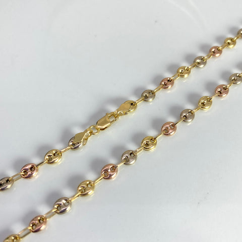 Cadena GC Tres oros 18k 6,60 Gr / 3,9 mm / 50 Cm *