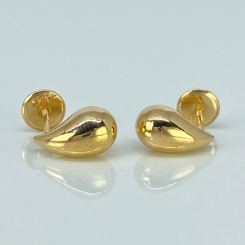 Topos Gotas Oro amarillo 18k 0,9 Gr / 5,5 mm