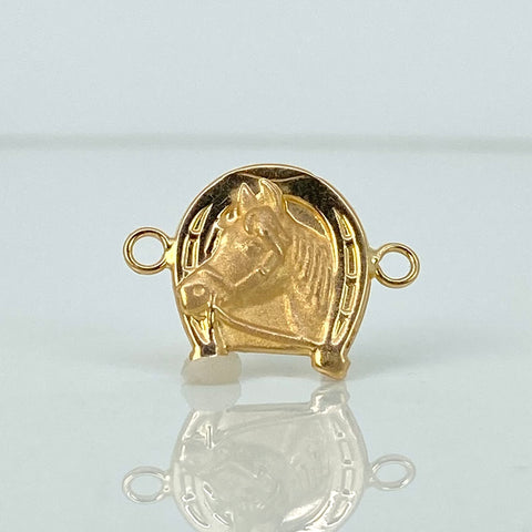 Herraje Herradura Caballo Oro amarillo 18k 1,05 Gr / 2 Cm *