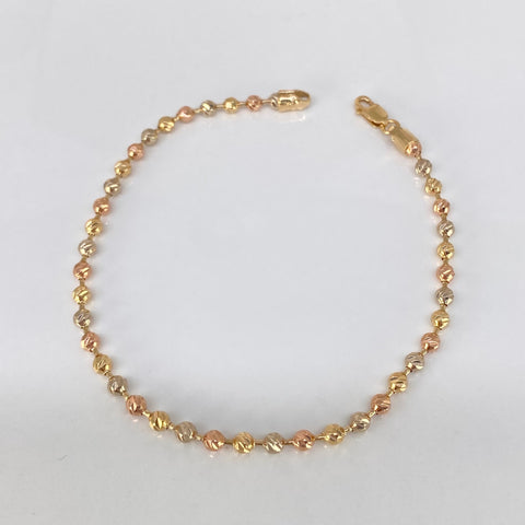 Pulso Militar Diamantada NAC ESP Tres oros +1 / 5,93 Gr / 3 mm / 19,8 Cm †