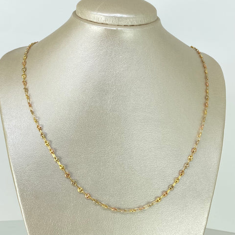 Cadena GC Tres oros 18k 6,10 Gr / 3,3 mm / 60 Cm *
