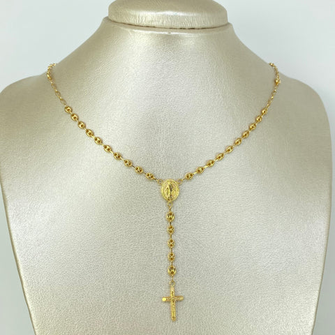 Rosario Virgen Milagrosa GC Oro amarillo 18k 5,80 Gr / 3,3 mm / 55 Cm *
