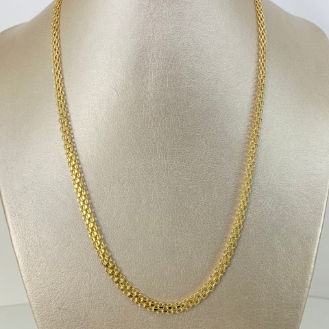Cadena ● China Oro amarillo 18k 8,18 Gr / 4,7 mm / 50 Cm *