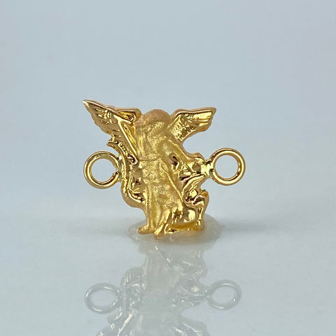 Herraje Silueta San Miguel Arcangel Oro amarillo 0,6 Gr / 1,4 Cm †