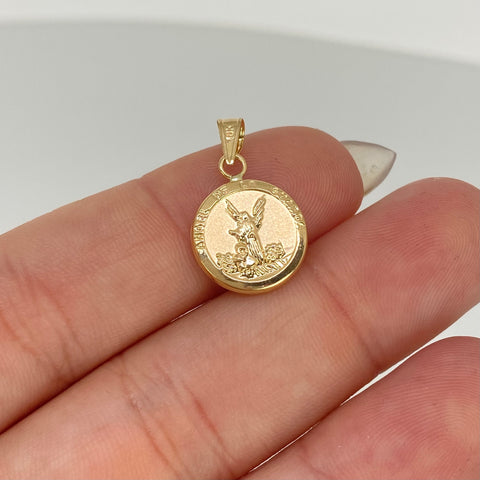 Dije Angel De la Guarda Oro amarillo 18k 0,7 Gr / 2 Cm *
