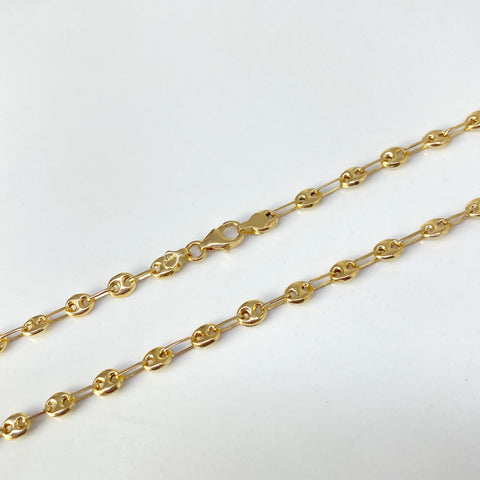 Cadena GC Oro amarillo 18k 4,83 Gr / 3,1 mm / 51 Cm *