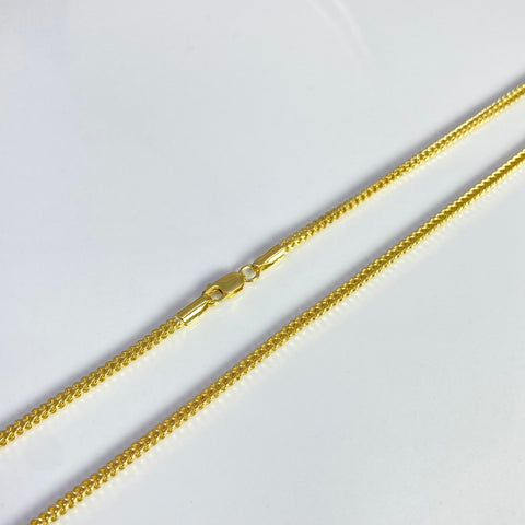 Cadena Italy Franco Oro amarillo 18k +2 / 6,40 Gr / 1,5 mm / 60 Cm *