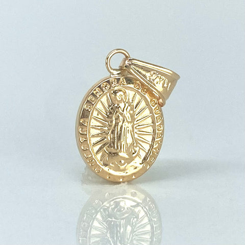 Dije Virgen Guadalupe Oro amarillo 0,85 Gr / 2,2 Cm *