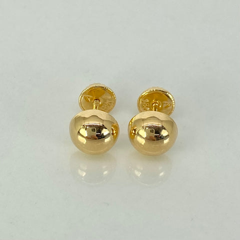 Topos Media Bolas Lisas Oro amarillo 0,75 Gr / 7 mm