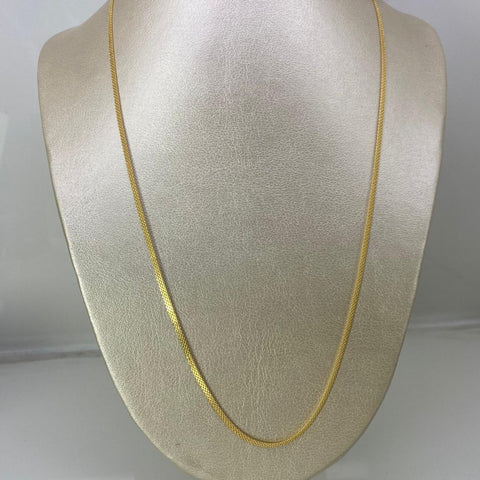Cadena Italy China  Oro amarillo 18k +1 / 4,19 Gr / 2,3 mm / 60 Cm