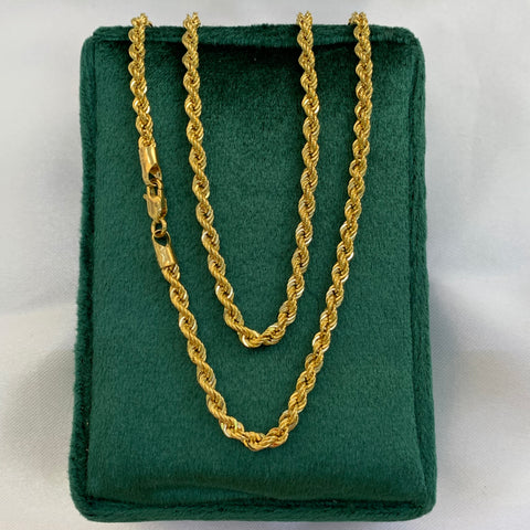 Cadena Italy Lazo Oro amarillo 18k +1 / 6,11 Gr / 3,2 mm / 50 Cm *