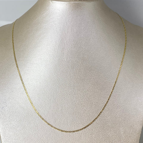 Cadena Italy Plana Escalera Oro amarillo 18k 1,91 Gr / 1,3 mm / 50,5 Cm *