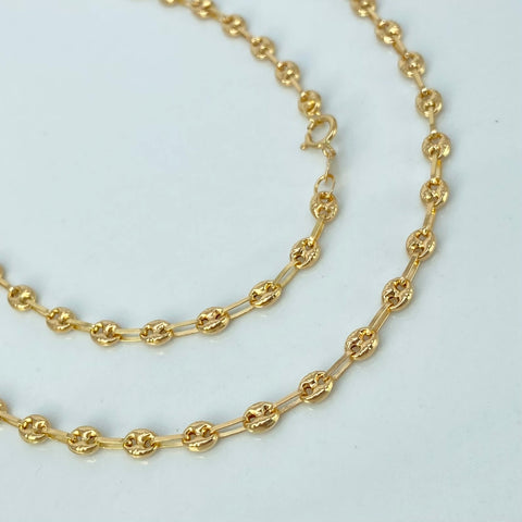 Cadena GC Diamantada Oro amarillo 5,80 Gr / 3,3 mm / 50 Cm