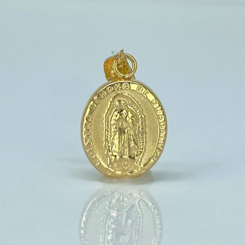 Dije Virgen Guadalupe Oro amarillo 0,65 Gr / 2 Cm *