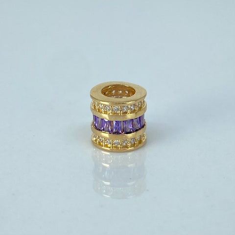 Herraje Cilindro Circones Blancos Lilas Oro amarillo 1,2 Gr / 0,7 Cm †