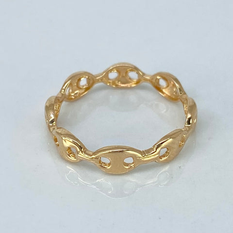 Anillo GC Oro amarillo 18k / Talla 6 1/4 / 1,40 Gr †