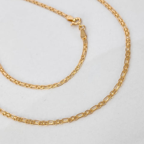 Cadena ● China Oro amarillo 18k 4,69 Gr / 1,7 mm / 60 Cm