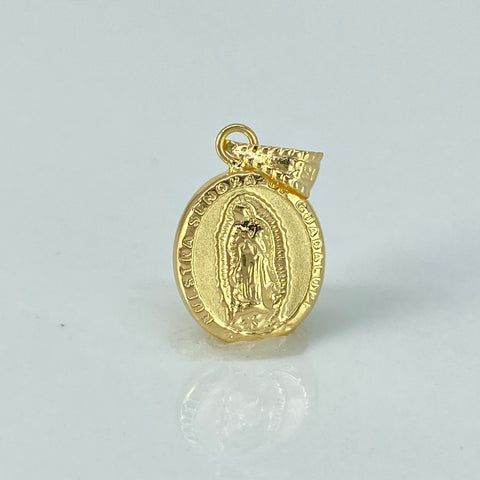 Dije Virgen Guadalupe Oro amarillo 18k 0,7 Gr / 1,8 Cm *