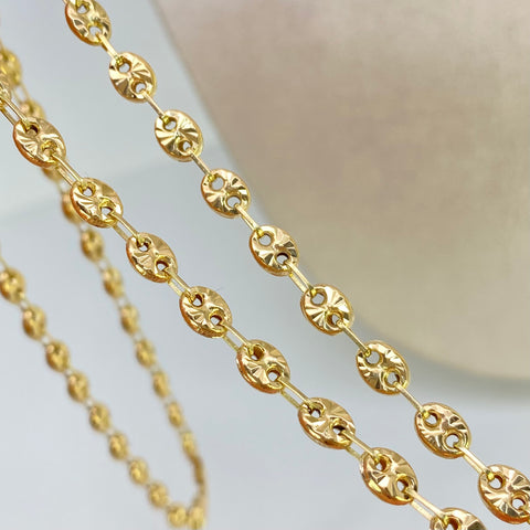 Cadena GC Diamantada Oro amarillo 18k 12,80 Gr / 2,2 mm / 60 Cm *