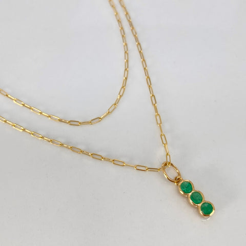 Set Cadena Cajón + Dije Oruga 18 Pts Esm Oro amarillo 18k 1,80 Gr / 1 mm / 45 Cm †