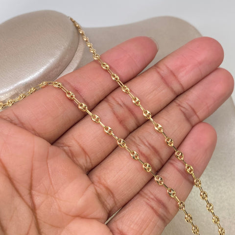 Cadena GC Lisas Oro amarillo 5,05 Gr / 3,3 mm / 50 Cm