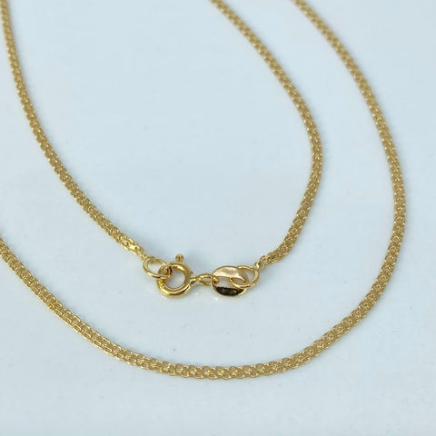 Cadena ● China Oro amarillo 18k 2,75 Gr / 1,4 mm / 50 Cm *