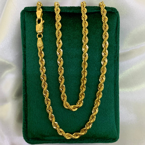 Cadena Italy Lazo Oro amarillo 18k +1 / 11,37 Gr / 3,8 mm / 60 Cm *
