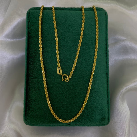 Cadena Italy Lazo Oro amarillo 18k +1 / 2,03 Gr / 2 mm / 50 Cm *