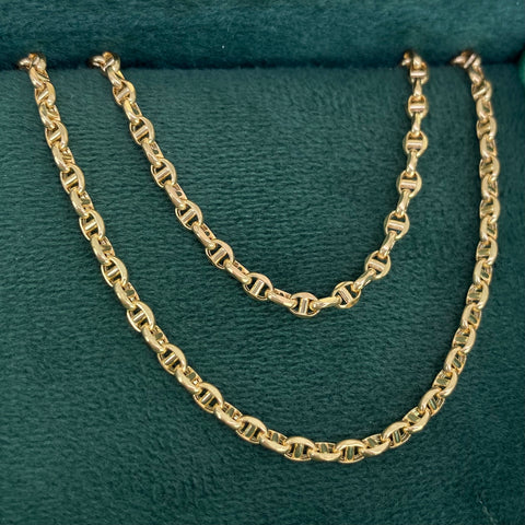 Cadena ● GC Italy Oro amarillo 18k 4,8 Gr / 3 mm / 45 Cm *