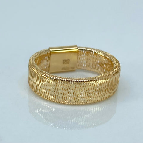 Anillo ● Articulado Oro amarillo 18k / Talla 6 /8 / +3 / 0,86 Gr / 6 mm *