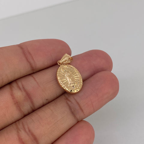 Dije Virgen Guadalupe Oro amarillo 1,07 Gr / 2,5 Cm