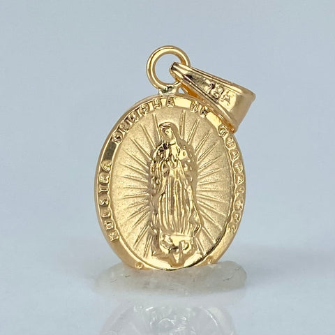 Dije Virgen Guadalupe Oro amarillo 0,62 Gr / 2,1 Cm