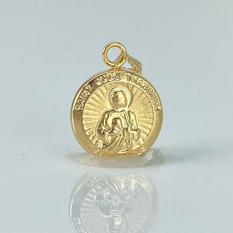 Dije San Judas Oro amarillo 18k 0,6 Gr / 1,8 Cm *