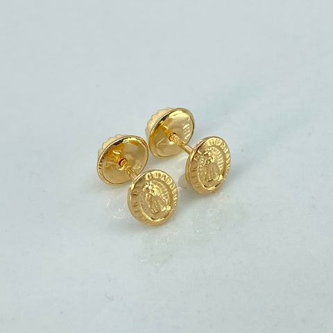 Topos Virgen Guadalupe Oro amarillo 0,55 Gr / 4,7 mm *