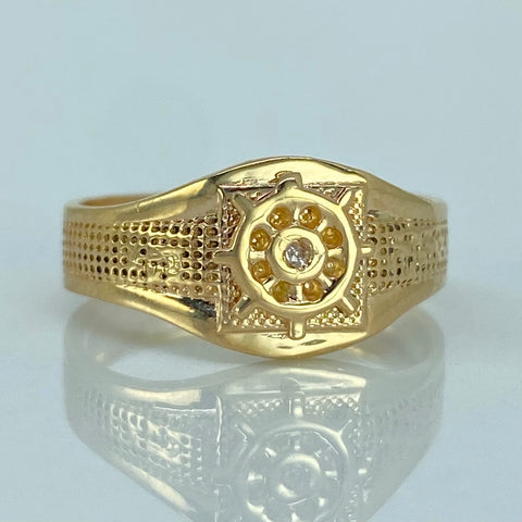 Anillo Timon Oro amarillo / Talla 5 3/4 / 2,25 Gr *