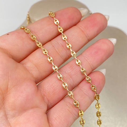 Cadena GC Oro amarillo 18k 6,20 Gr / 3,3 mm / 60 Cm *