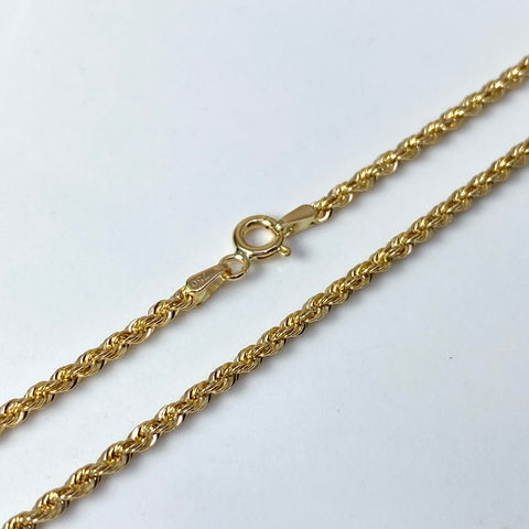 Cadena Italy Lazo Oro amarillo 18k +1 / 2,66 Gr / 2 mm / 45 Cm