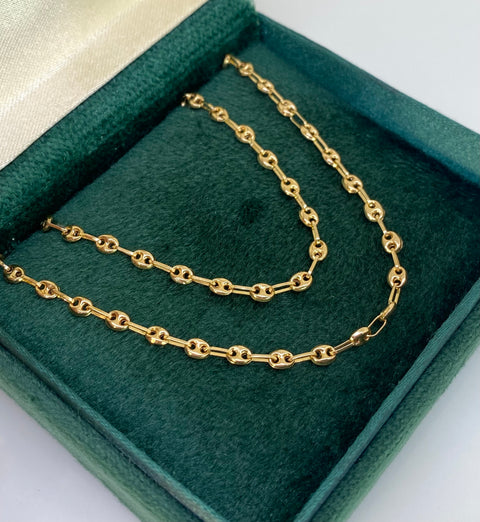 Cadena GC Oro amarillo 18k 6,12 Gr / 3,1 mm / 60 Cm *