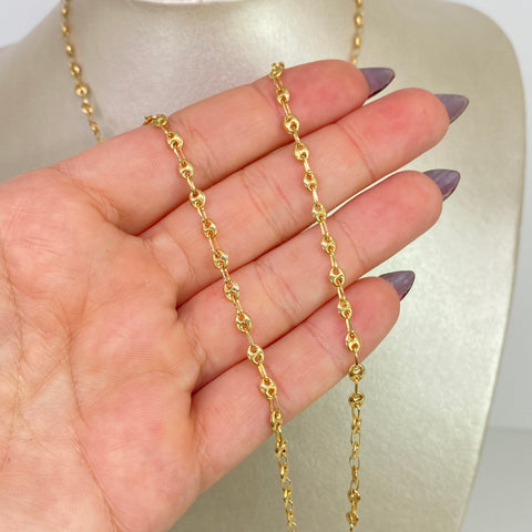 Cadena GC Oro amarillo 18k 5,63 Gr / 3,3 mm / 60 Cm *