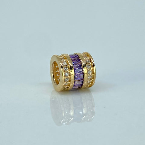 Herraje Cilindro Circones Blancos Lilas Oro amarillo 1,2 Gr / 0,7 Cm †
