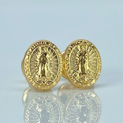 Topos Virgen Guadalupe Oro amarillo 0,66 Gr / 6,6 mm †